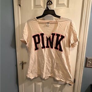 PINK Victoria's Secret Light Pink Tee